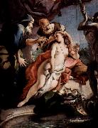 Giovanni Battista Tiepolo Susanna und die beiden Alten Spain oil painting artist